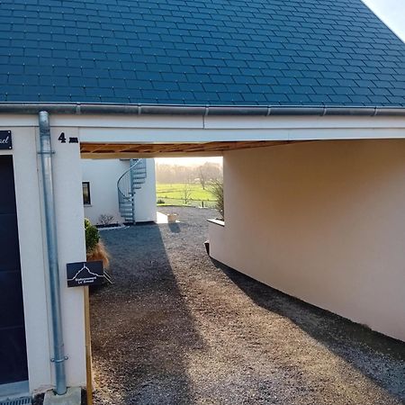 Appartement Lu'Ermael Avec Vue Mont Saint Michel Courtils ภายนอก รูปภาพ